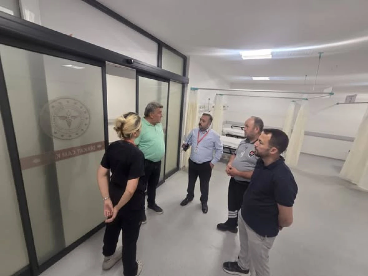 ALAPLI&rsquo;DA YENİ DEVLET HASTANESİNDE BUG&Uuml;N İLK MESAİ.