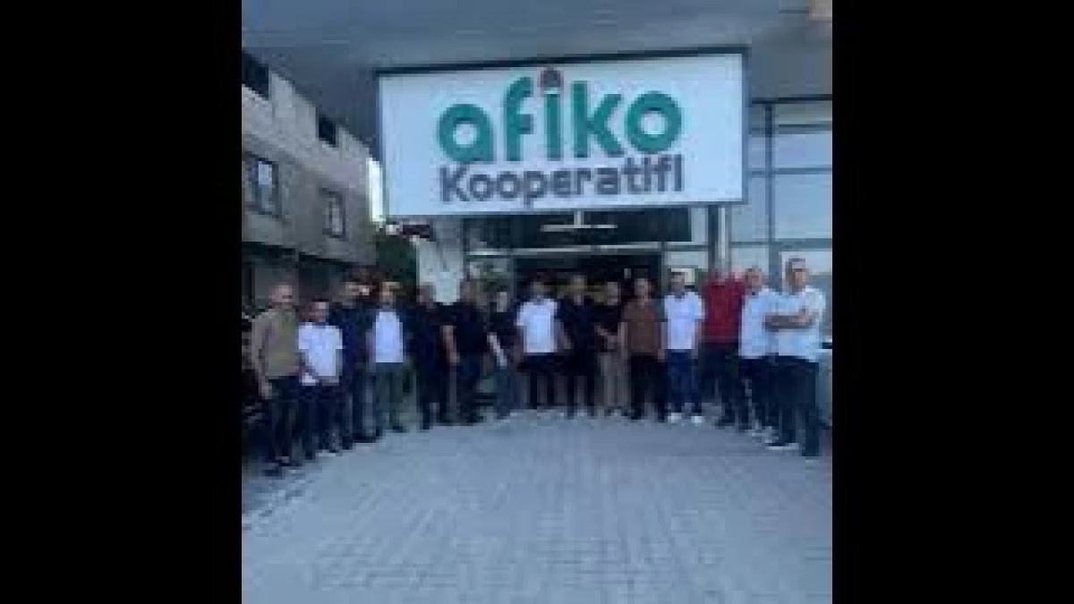 (G&ouml;r&uuml;nt&uuml;l&uuml;) Anahtar Partiden AFİKO Fındık Kooperatifi&rsquo;ne Ziyaret
