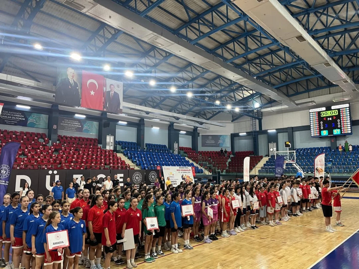 ANALİG Basketbol 1. Etap 5. Grup M&uuml;sabakaları A&ccedil;ılış Seremonisiyle Başladı
