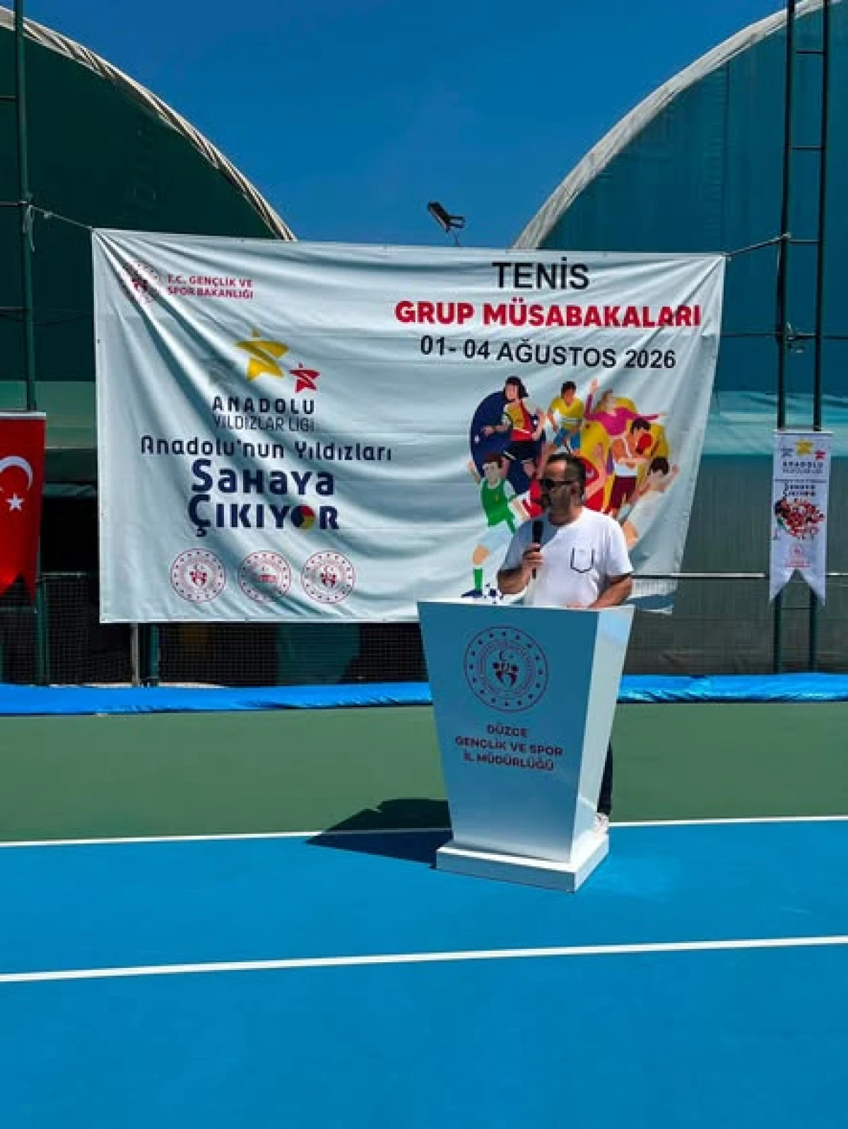ANALİG Tenis 1. Etap 5. Grup M&uuml;sabakaları D&uuml;zce&rsquo;de A&ccedil;ılış Seremonisiyle Başladı
