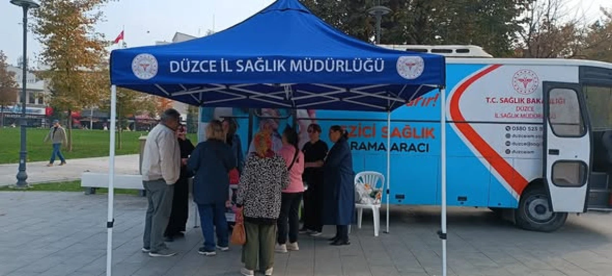 ANITPARKTA KANSER TARAMASI YAPILDI