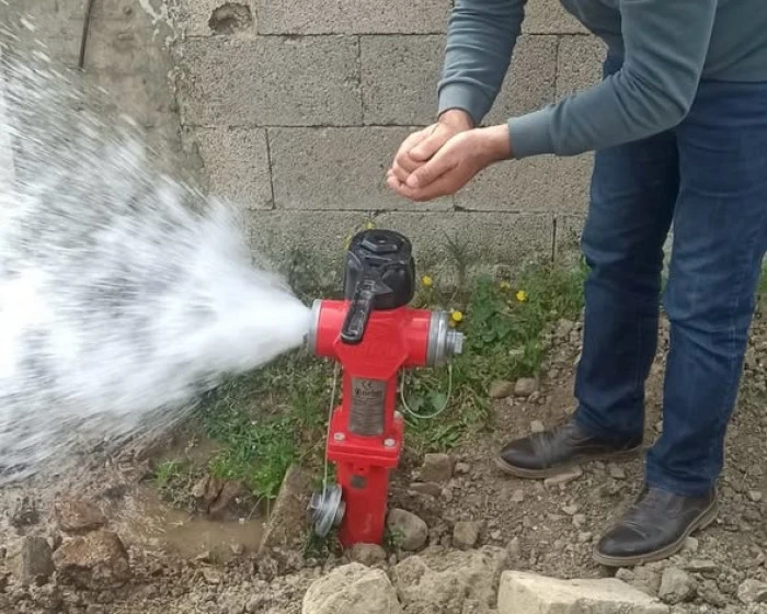 AVLAYAN K&Ouml;Y&Uuml;&rsquo;NDE İ&Ccedil;ME SUYU ALTYAPISI YENİLENDİ