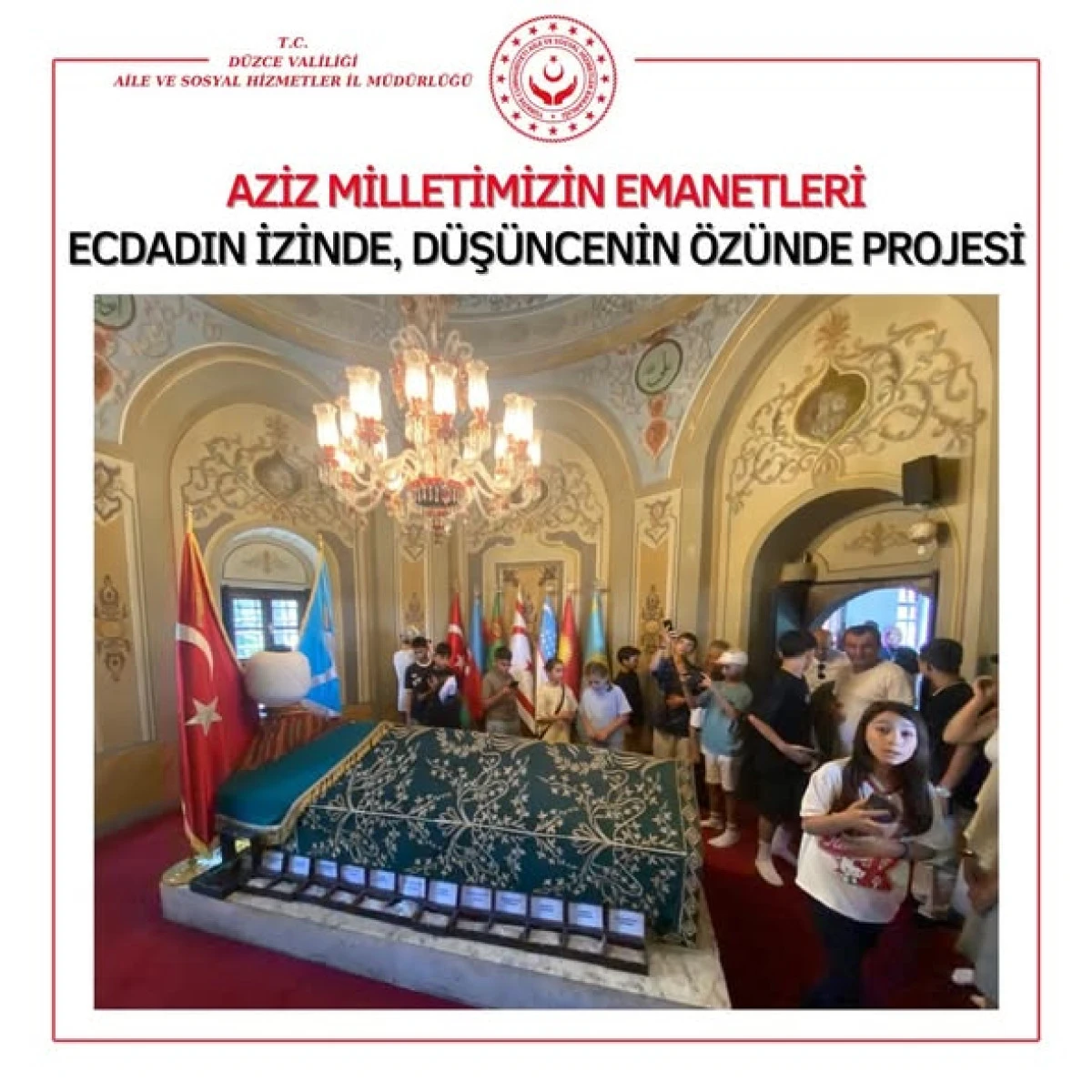 AZİZ MİLLETİMİZİN EMANETLERİ; ECDADIN İZİNDE, D&Uuml;Ş&Uuml;NCENİN &Ouml;Z&Uuml;NDE