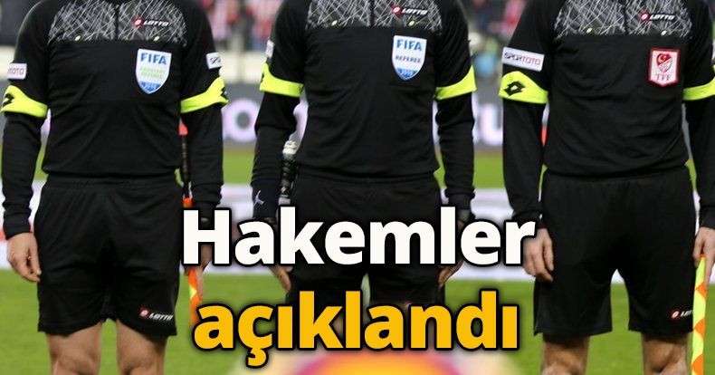 BAL HAKEMLERİ AÇIKLANDI