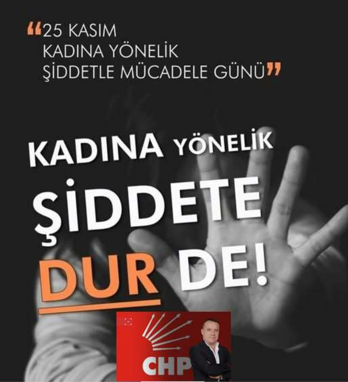 BAŞKAN ABANOZ : KADINA ŞİDDETE DUR DE