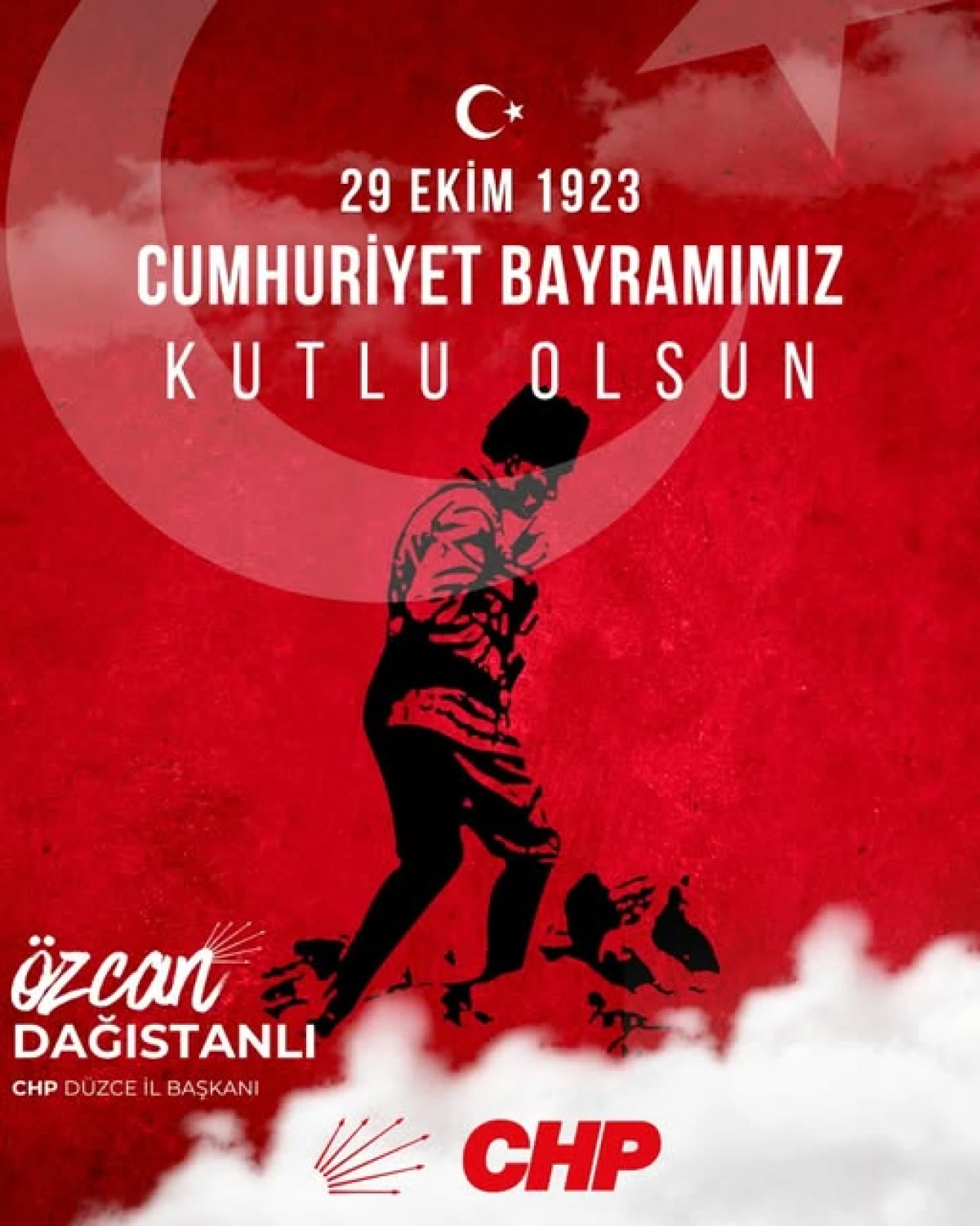 BAŞKAN DAĞISTANLI,CUMHURİYETİMİZİN 102. YILI KUTLU OLSUN