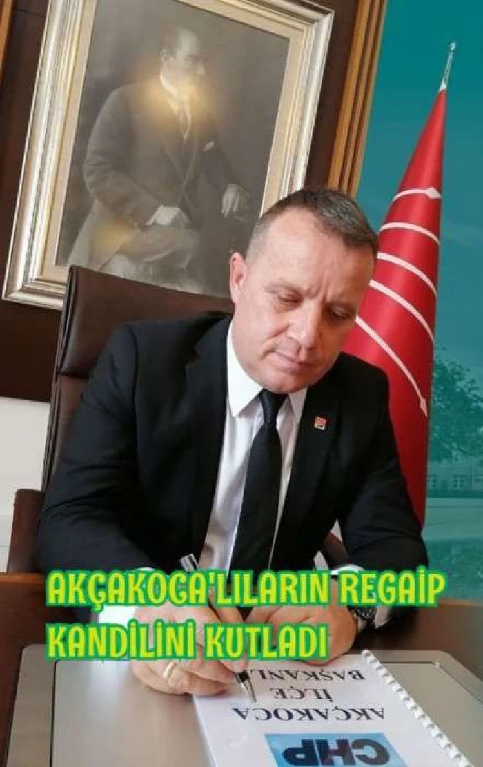 BAŞKAN TUĞRUL ABANOZ DAN,REGAİP KANDİLİ MESAJI