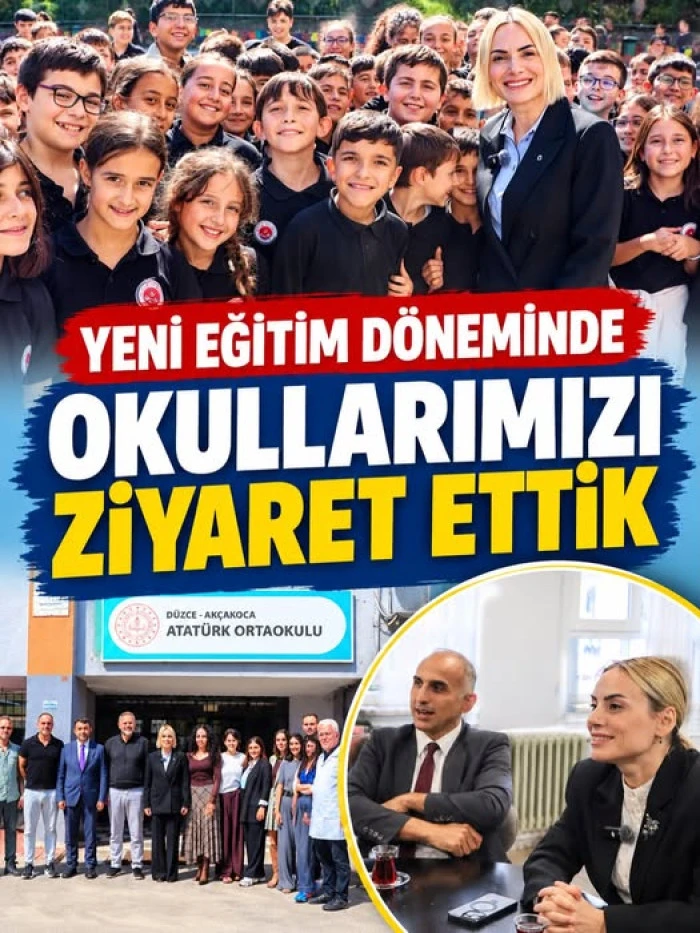BAŞKAN VEKİLİ &Uuml;NAL OKUL ZİYARETLERİ