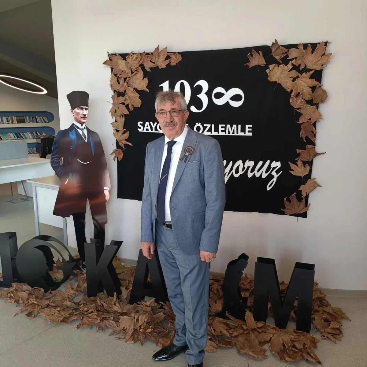 BAŞKAN YARDIMCISI NAİM TOP,TAN,10 KASIM MESAJI