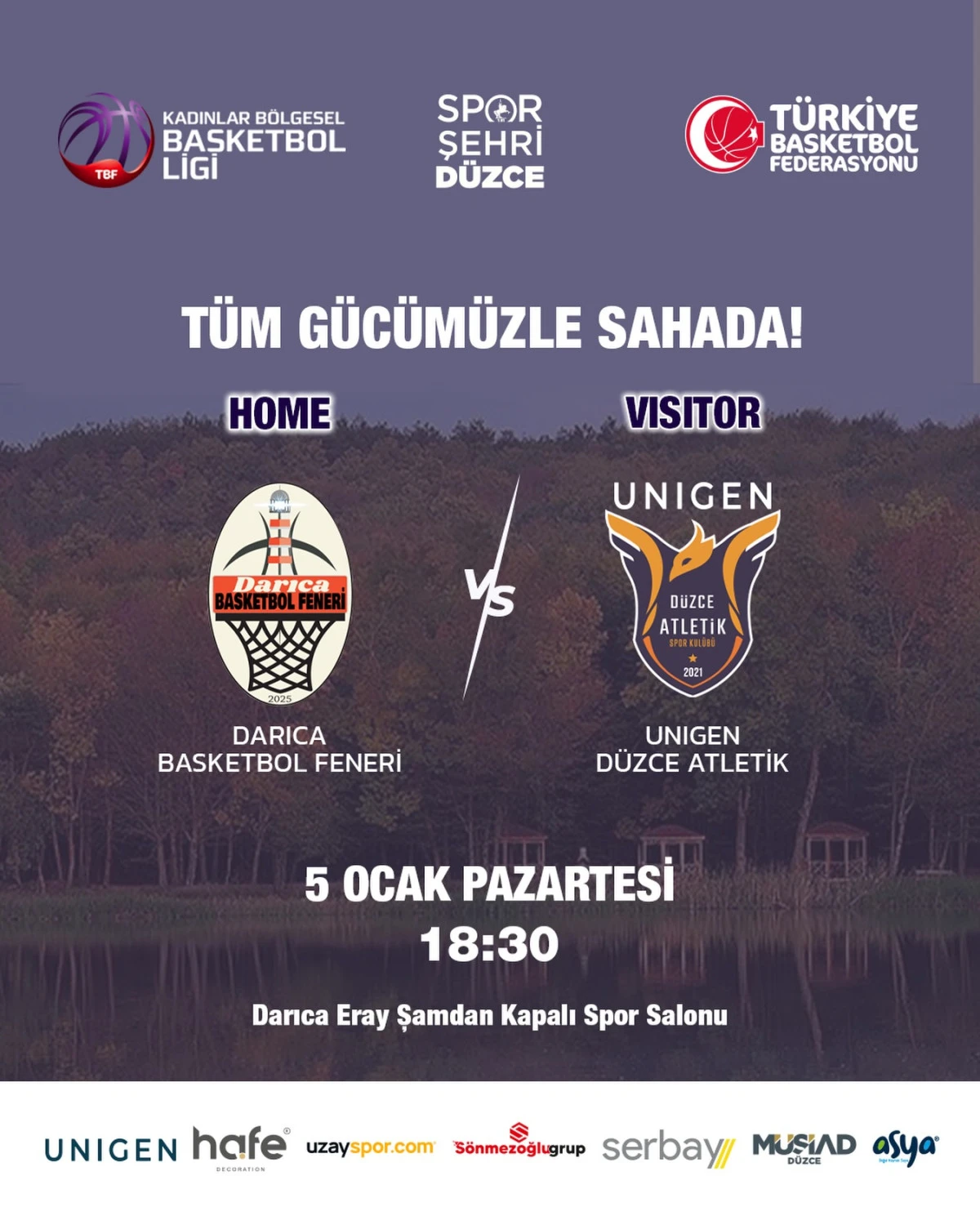 BASKET&Ccedil;İ KIZLARIMIZ PAZARTESİ OYNUYOR