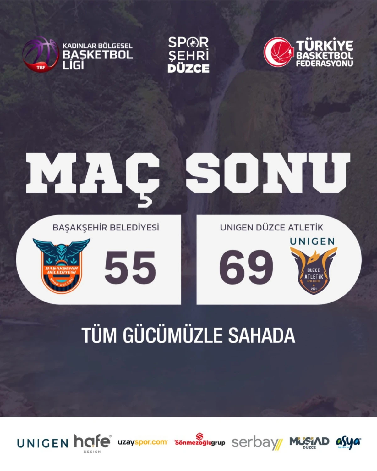 BASKET&Ccedil;İ KIZLARIMIZA RAKİP DAYANMIYOR