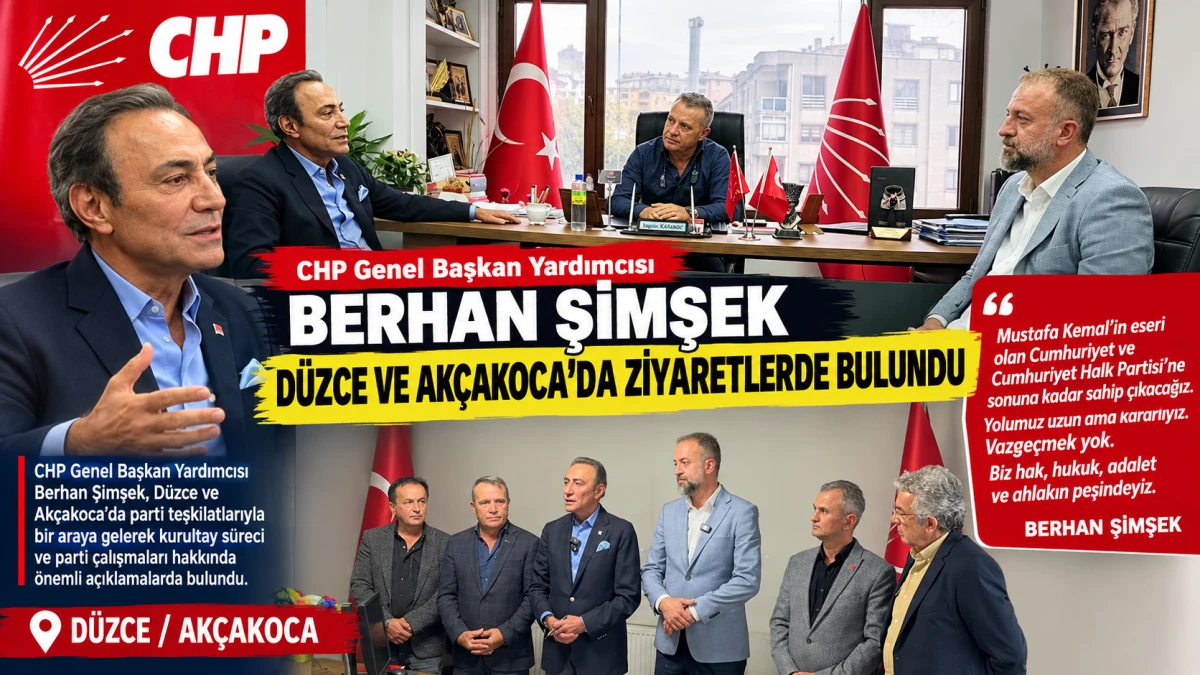 BERHAN ŞİMŞEK D&Uuml;ZCE VE AK&Ccedil;AKOCA&rsquo;DA: &ldquo;KURULTAYA GİDECEĞİZ, M&Uuml;CADELEMİZ S&Uuml;RECEK&rdquo;