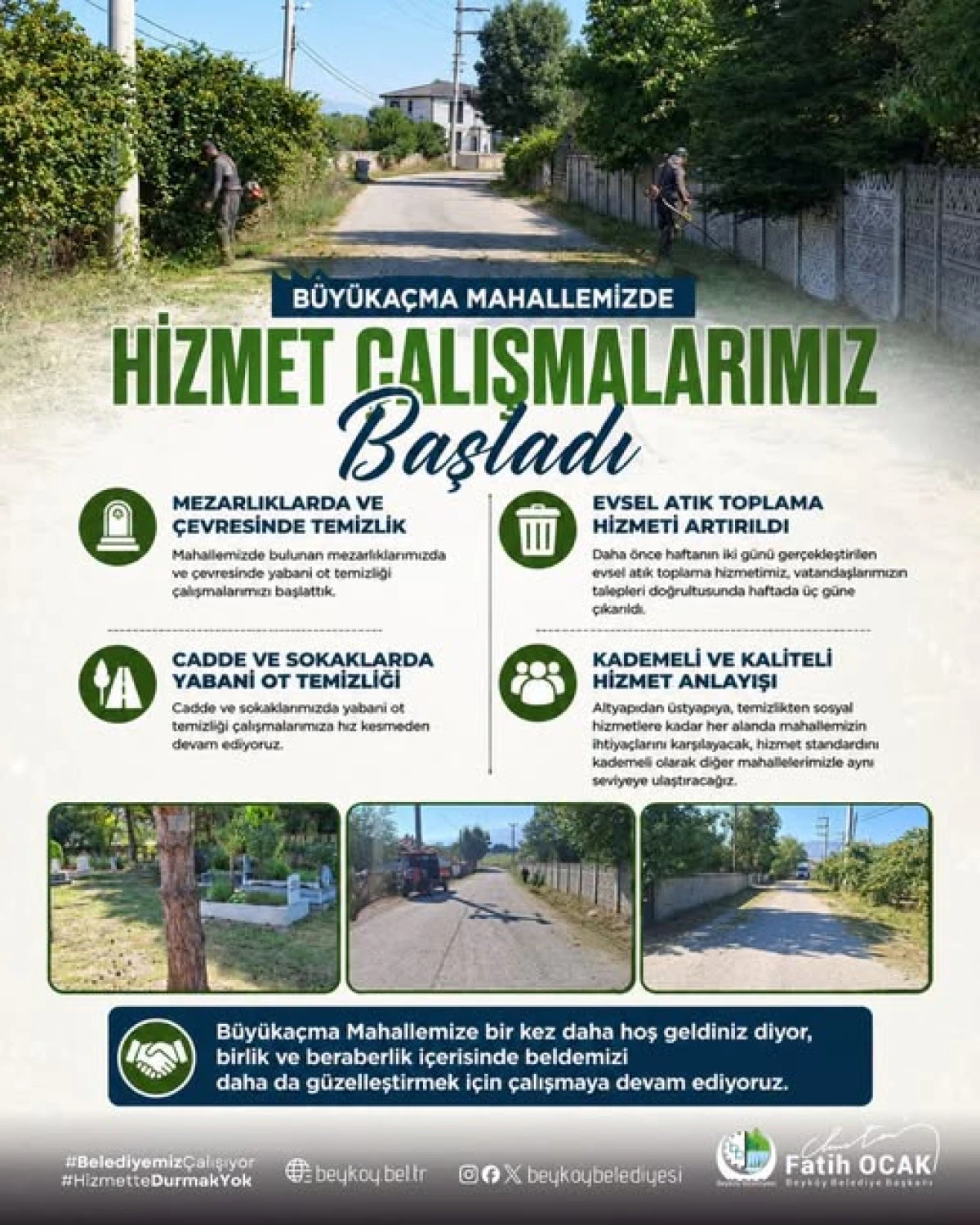 BEYK&Ouml;Y DE HUMMALI &Ccedil;ALIŞMALAR