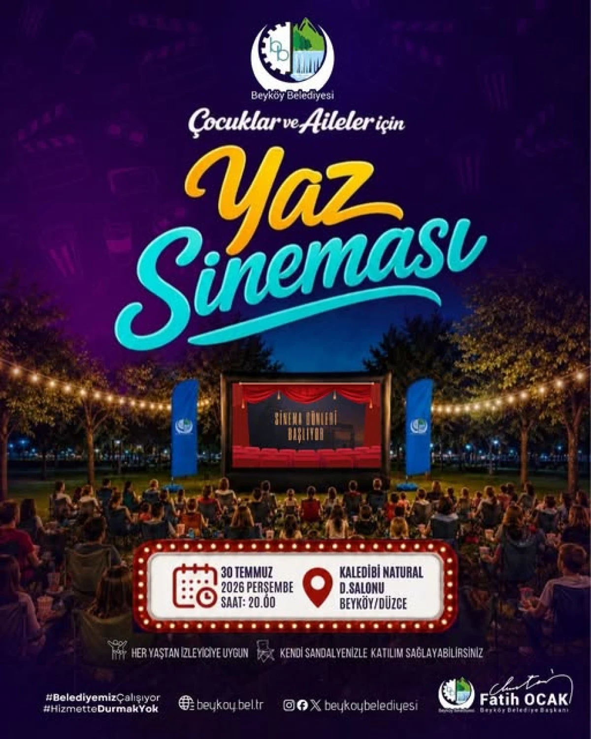 BEYK&Ouml;Y DE YAZ AKŞAMLARI &Ccedil;OK EĞLENCELİ