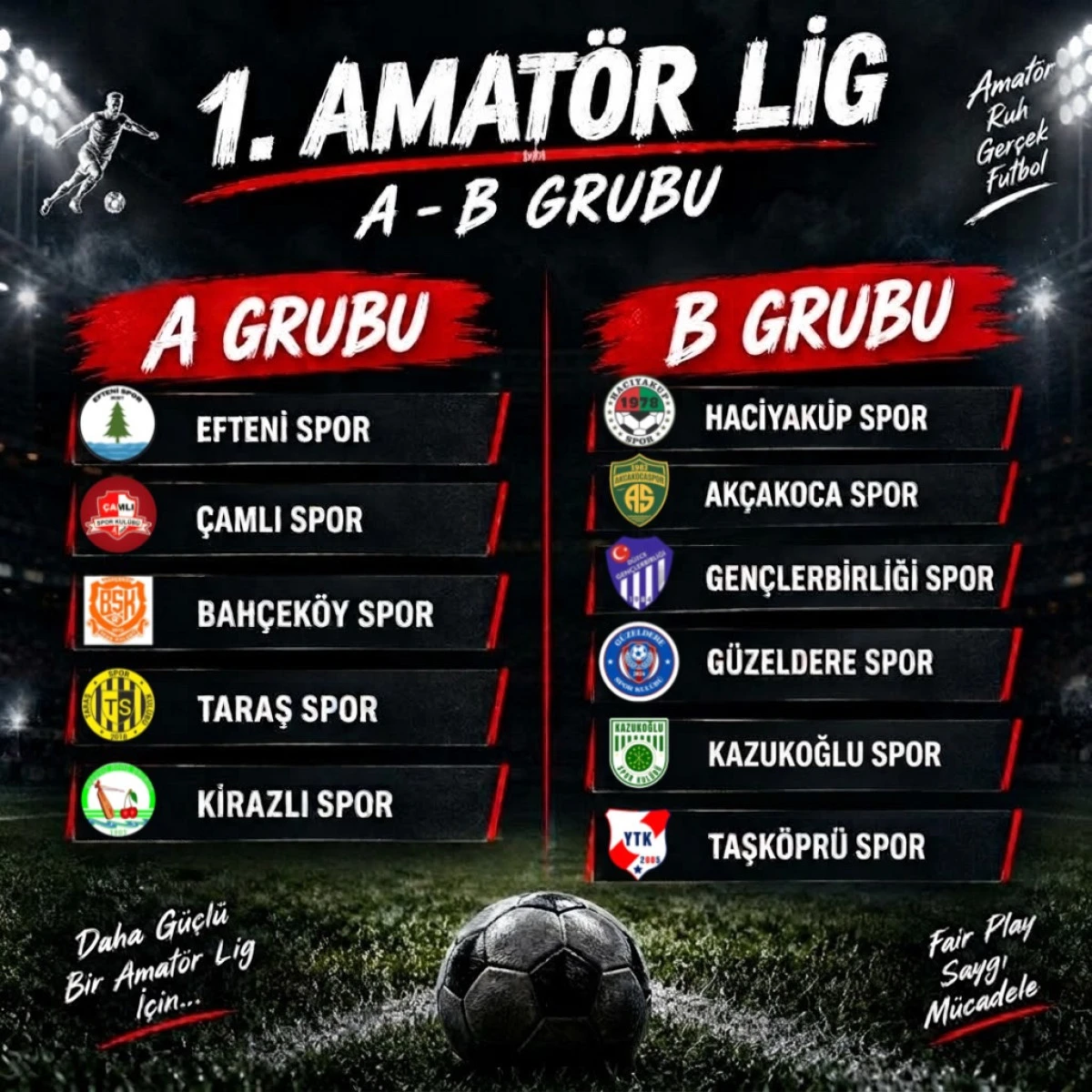 BİRİNCİ AMAT&Ouml;R FİKST&Uuml;R&Uuml; &Ccedil;EKILDİ