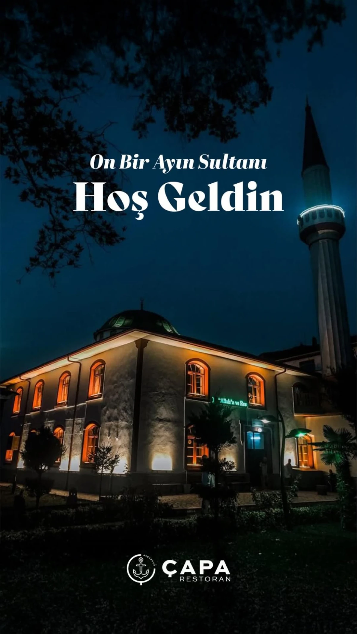 &Ccedil;APA RESTAURANT RAMAZAN AYINA KAVUŞMANIN MUTLULUĞUNU YAŞIYORUZ