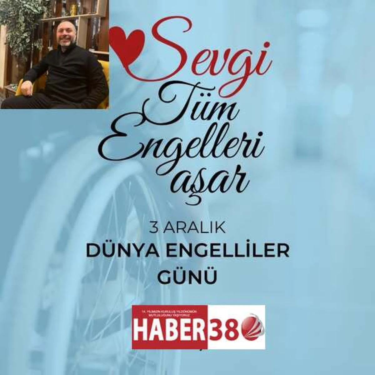 ÇAPA RESTAURANT TAN, ENGELLİLER GÜNÜ MESAJI