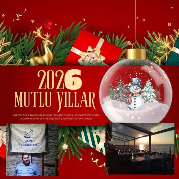 &Ccedil;APA RESTEURANT AK&Ccedil;AKOCA LILARIN  YENİ YILINI KUTLADI