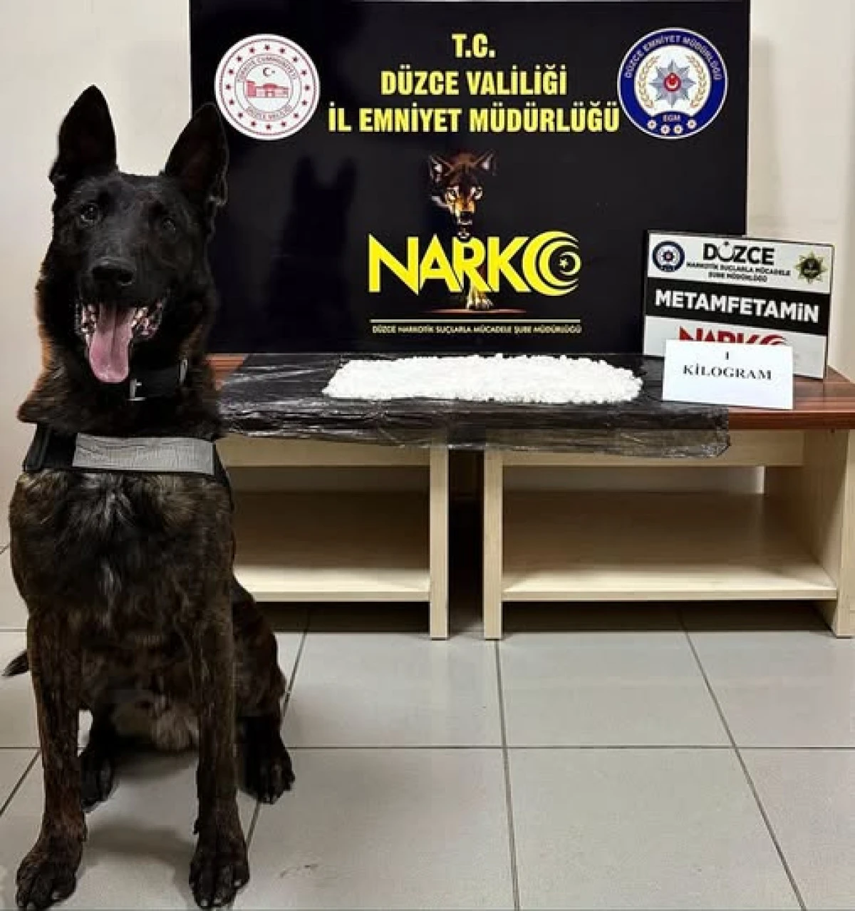 CEZAEVİNİ BOYLADI
