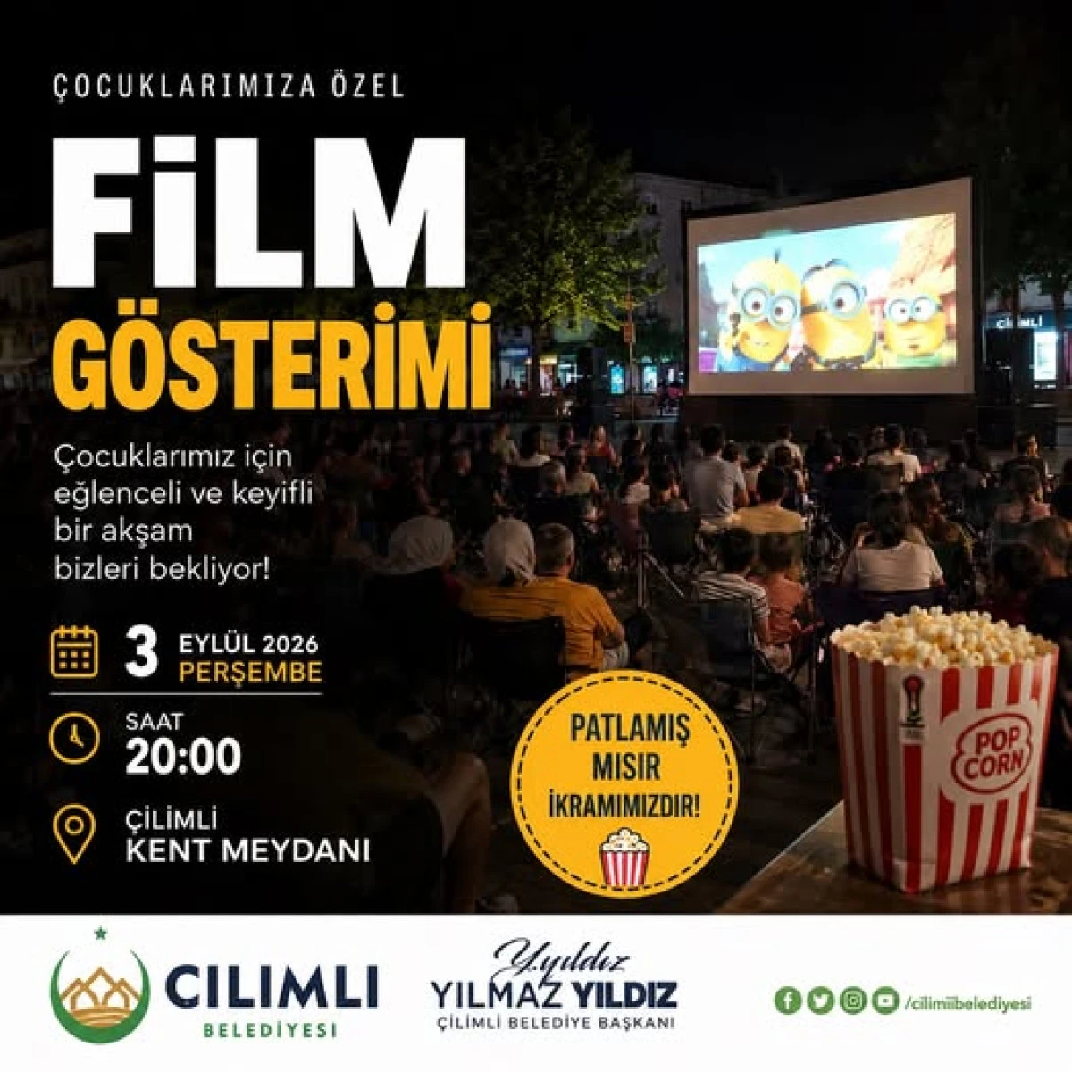 &Ccedil;İLİMLİ DE SİNEMA KEYFİ