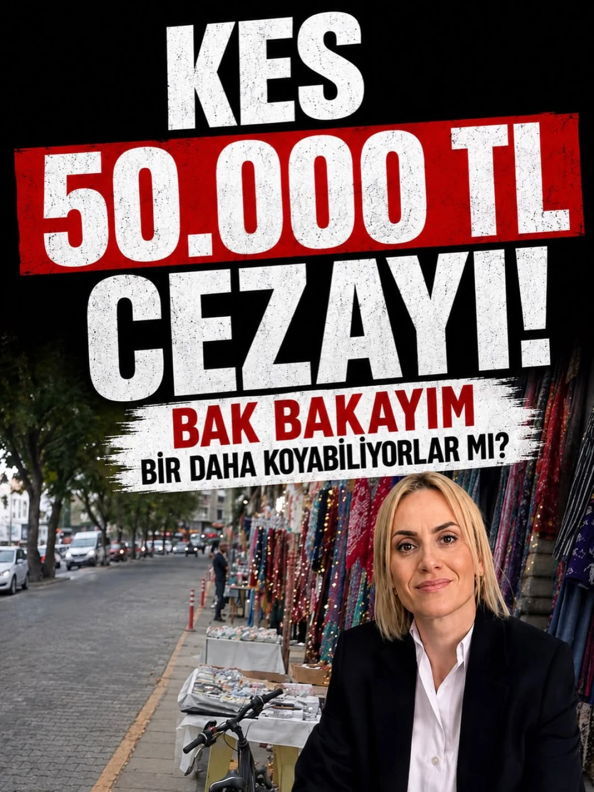 &Ccedil;INAR CADDESİ&rsquo;NDE KALDIRIM TARTIŞMASI