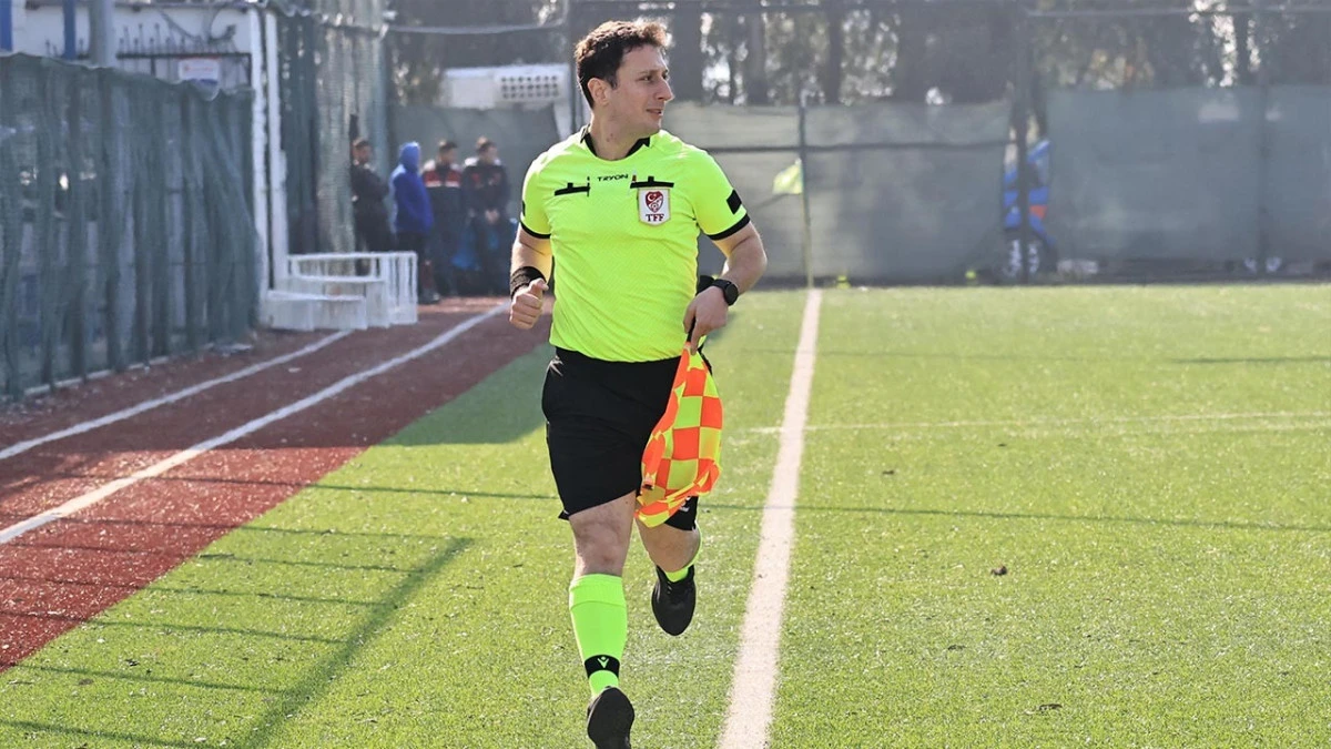 CUMAYERİ BELEDİYESPOR MA&Ccedil;IN HAKEMİ YALOVA DAN