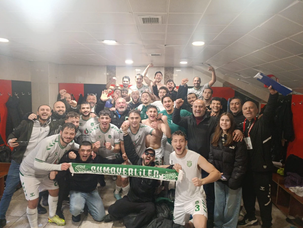 CUMAYERİ BELEDİYESPORDA BAL GİBİ GALİBİYET