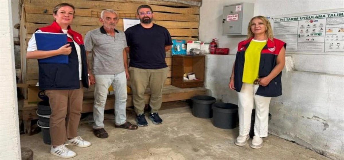 CUMAYERİ&rsquo;NDE FINDIK &Uuml;RETİCİLERİNE İYİ TARIM UYGULAMALARI DENETİMİ