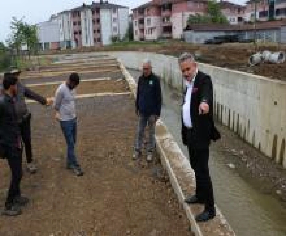 Cumayeri&rsquo;nin &Ccedil;ehresi Değişiyor: Dere Islah &Ccedil;alışmaları Yerinde İncelendi