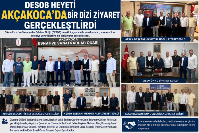DESOB TAN  AK&Ccedil;AKOCA ZİYARETİ