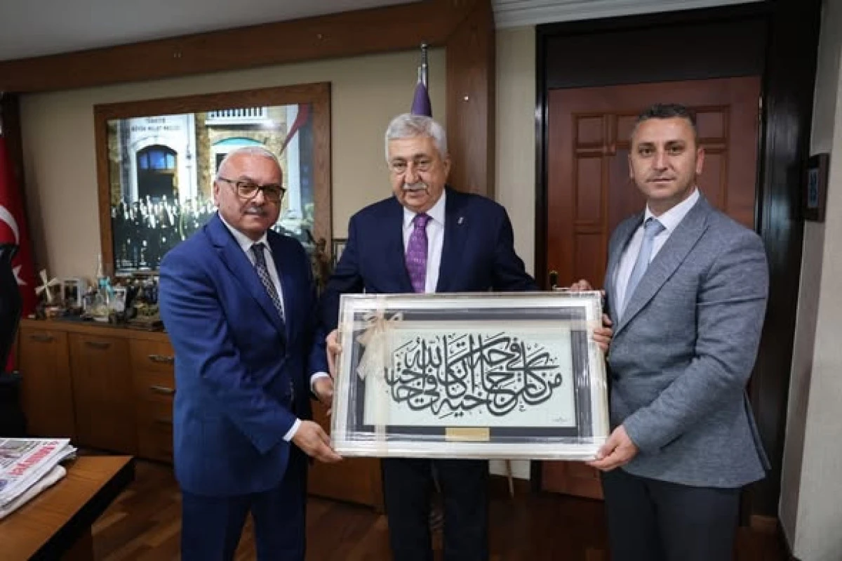 DESOB TAN TESK BAŞKANINA  İADEİ ZİYARET