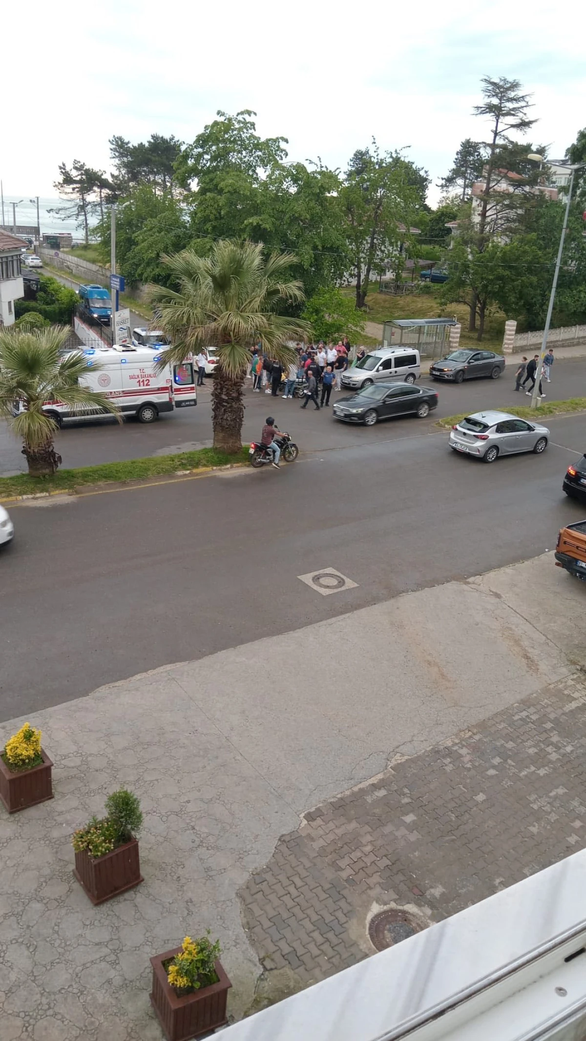 DİKKATSİZ S&Uuml;R&Uuml;C&Uuml;LER KAZAYA SEBEP OLDU..