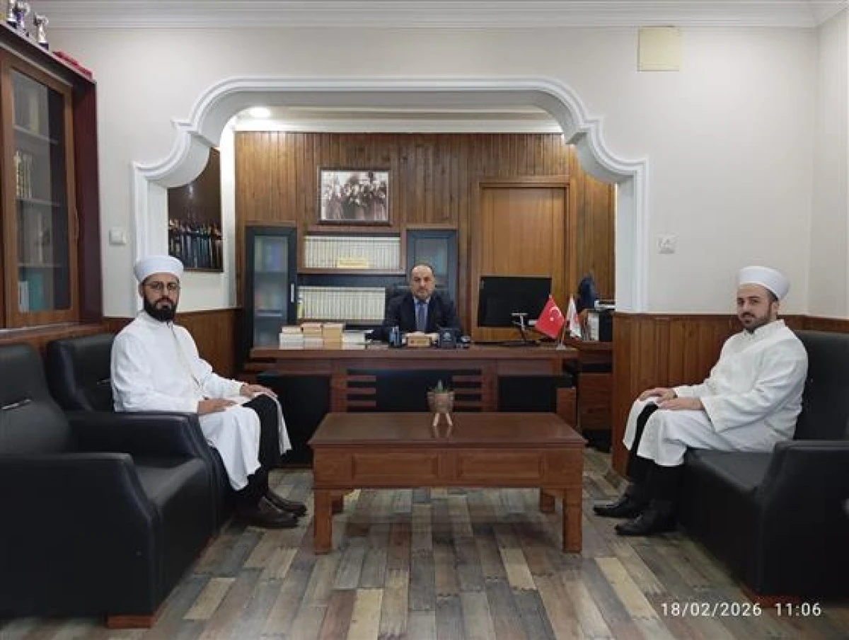 DİN G&Ouml;REVLİLERİNE C&Uuml;BBE-SARIK GİYDİRME MERASİMİ