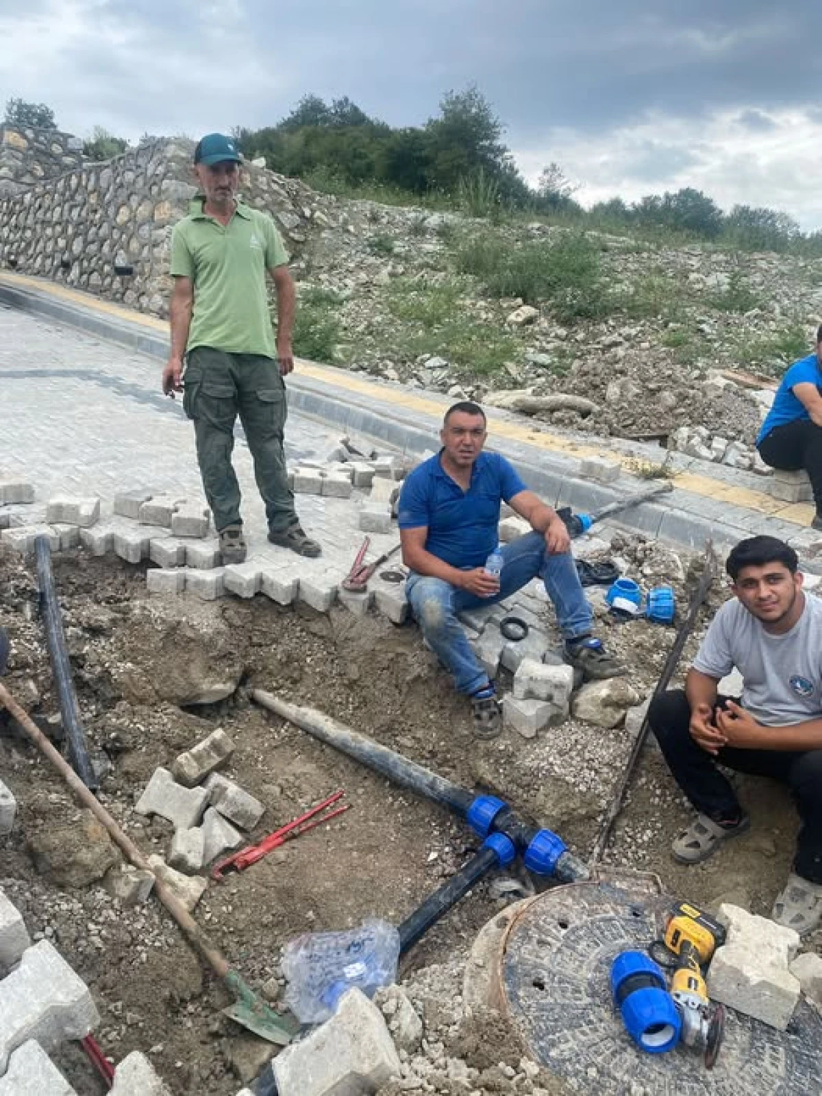 Doğancılar K&ouml;y&uuml; TOKİ Konutlarının Su Arızası Giderildi