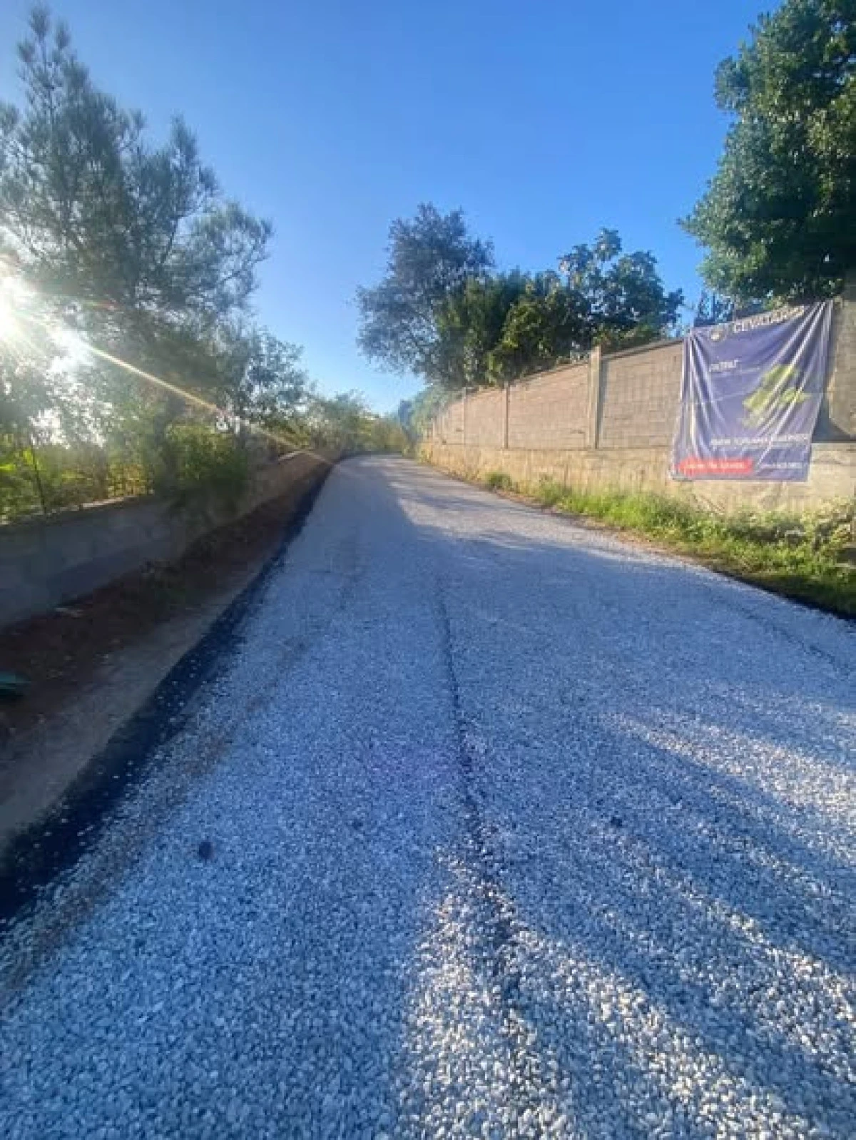 DOĞANCILAR K&Ouml;Y&Uuml;&rsquo;NDE ASFALT &Ccedil;ALIŞMALARI HIZ KESMİYOR