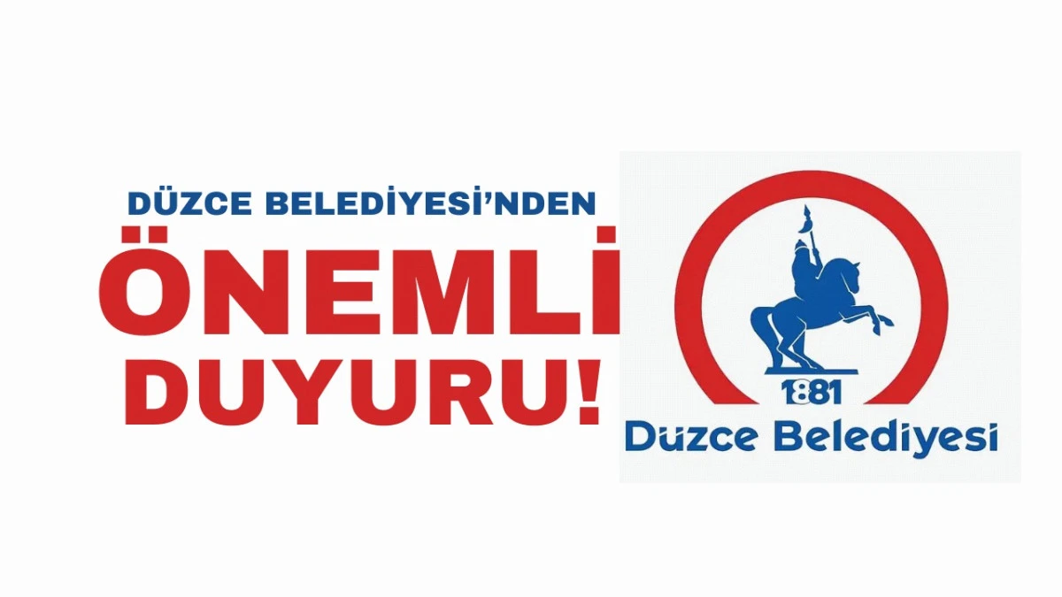 D&uuml;zce Belediyesi tarafından giyim eşyası satın alınacaktır