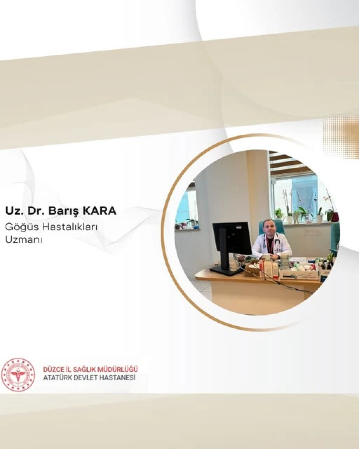 Düzce Devlet Hastanesine 2 Doktor Görevine Başladı