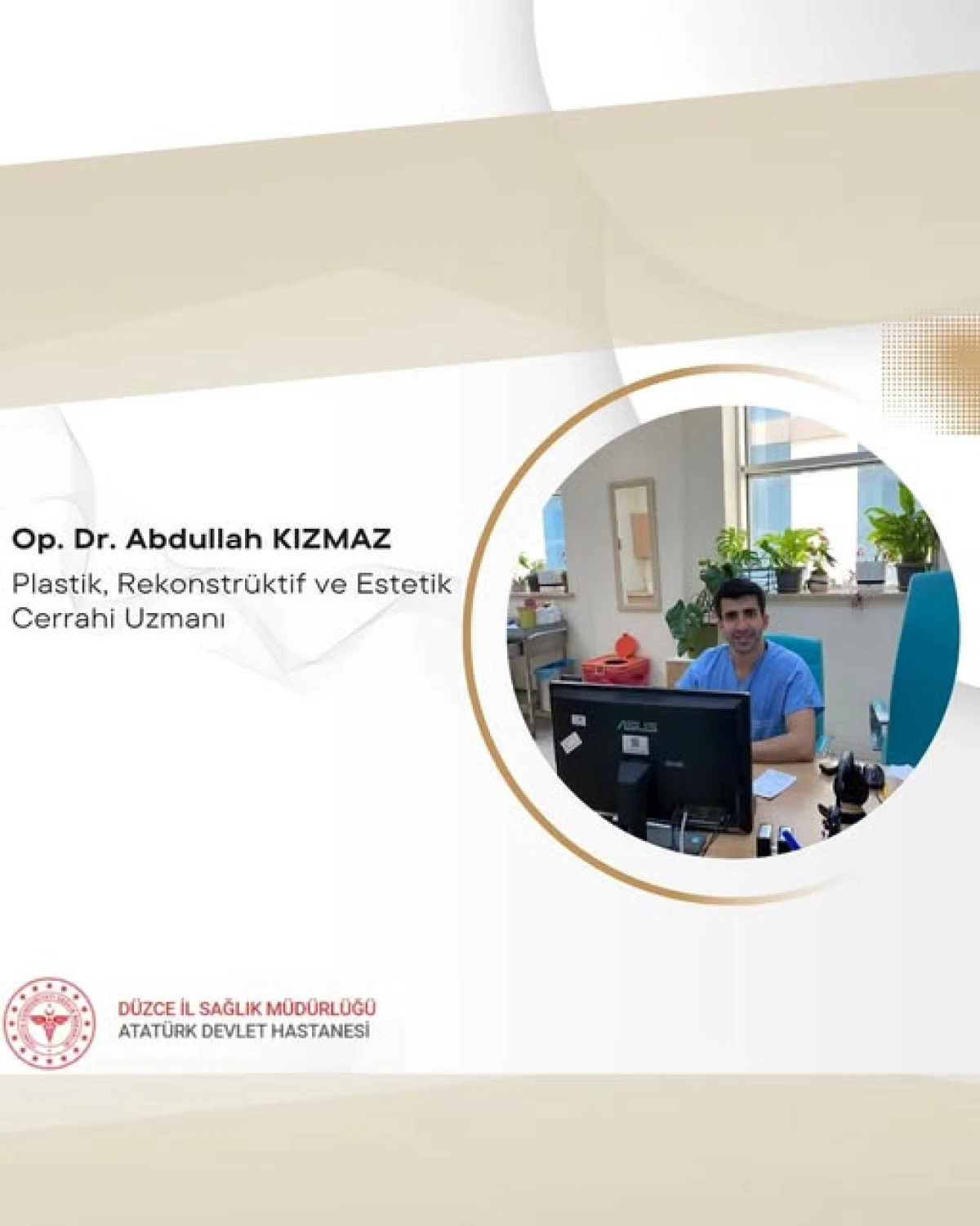 D&uuml;zce Devlet Hastanesi&rsquo;ne Yeni Uzman Hekim Atandı