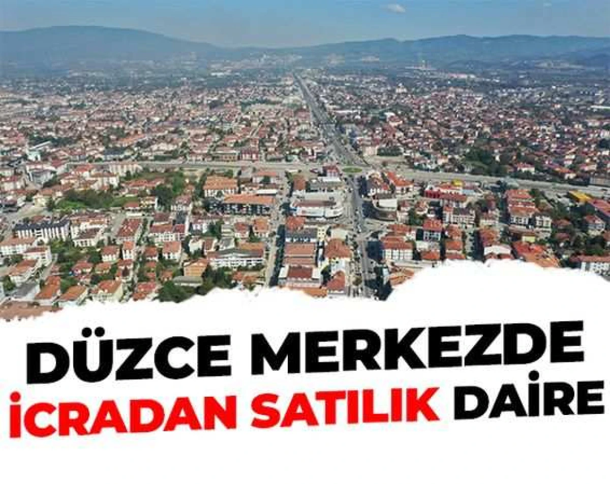 D&uuml;zce Merkez'de 75m&sup2; daire icradan satılacak