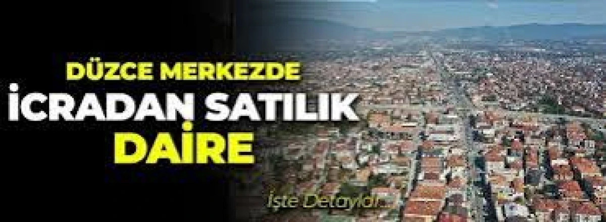 D&uuml;zce Merkez'de arsa hissesi icradan satılacak