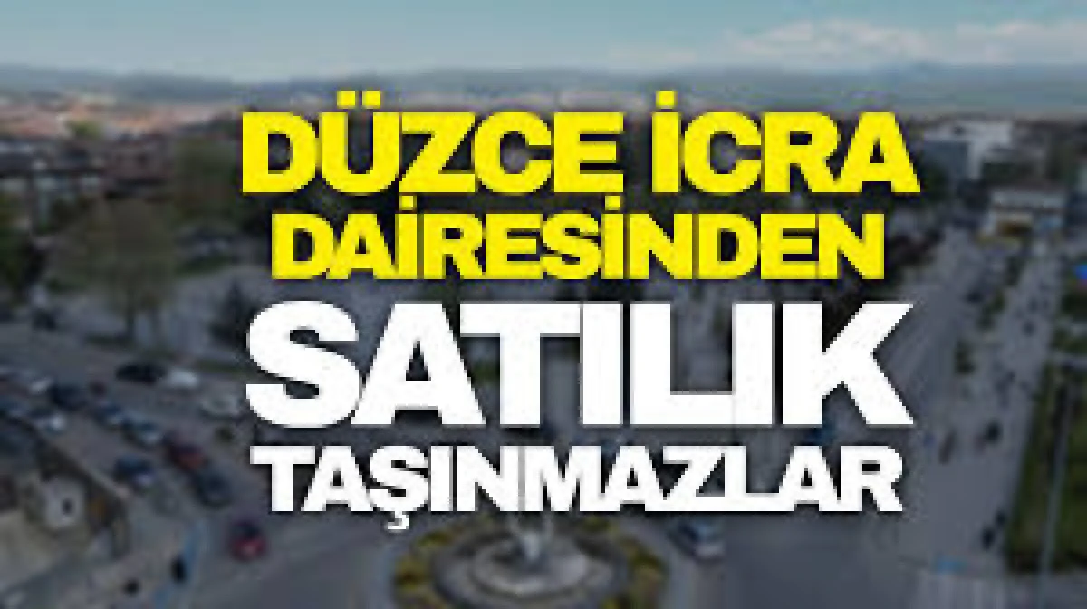 D&uuml;zce Merkez'de asma katlı d&uuml;kkan hissesi icradan satılacak