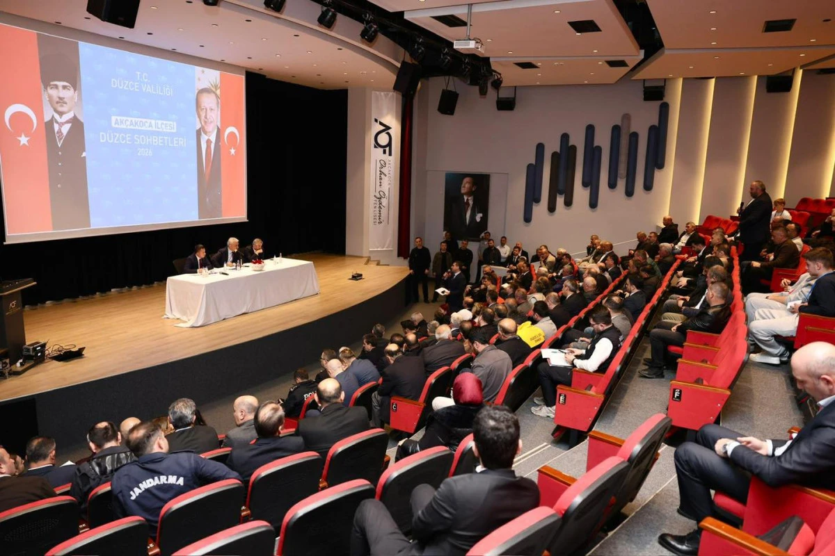 &ldquo;D&Uuml;ZCE SOHBETLERİ&rdquo; AK&Ccedil;AKOCA&rsquo;DA GER&Ccedil;EKLEŞTİRİLDİ