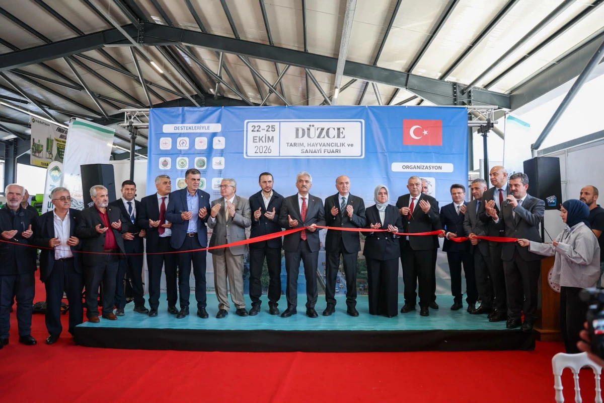 D&Uuml;ZCE TARIM, HAYVANCILIK VE SANAYİ FUARI BAŞLADI