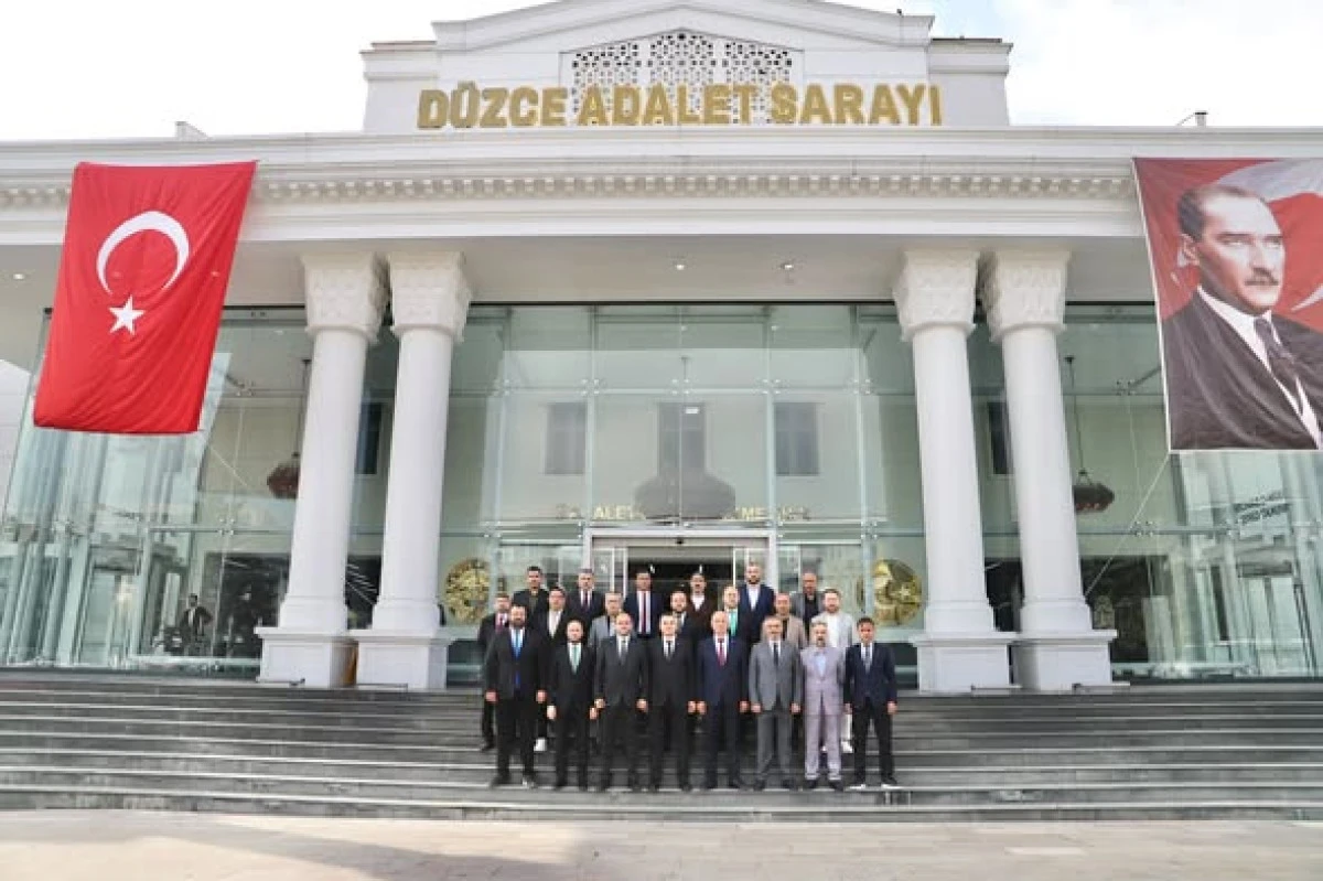 D&uuml;zce TSO Y&ouml;netimi Mazbatasını Alarak Resmen G&ouml;reve Başladı