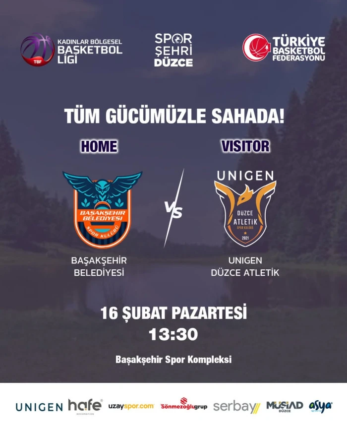 D&Uuml;ZCE &Uuml;NİGEN PLAY OFF MA&Ccedil;INA &Ccedil;IKIYOR