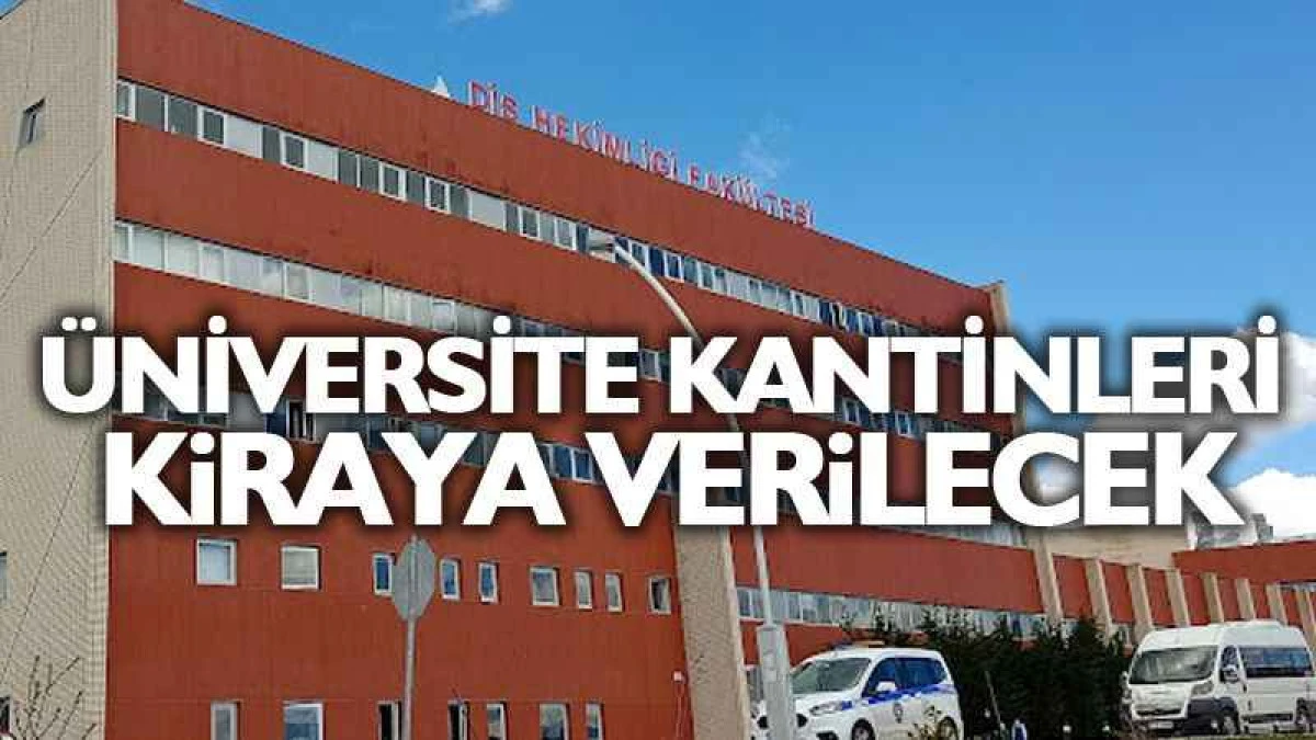 D&uuml;zce &Uuml;niversitesi'nde kantin alanları kiraya verilecek