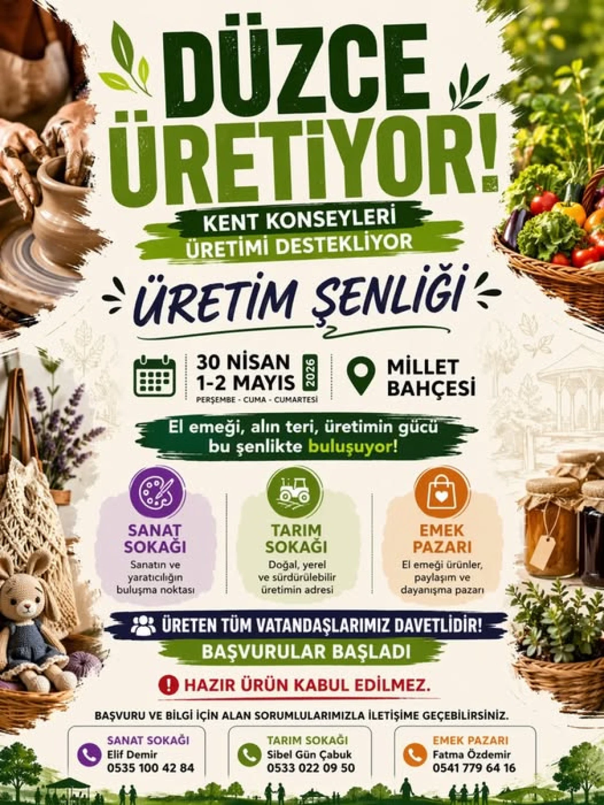 D&uuml;zce &Uuml;retiyor! 