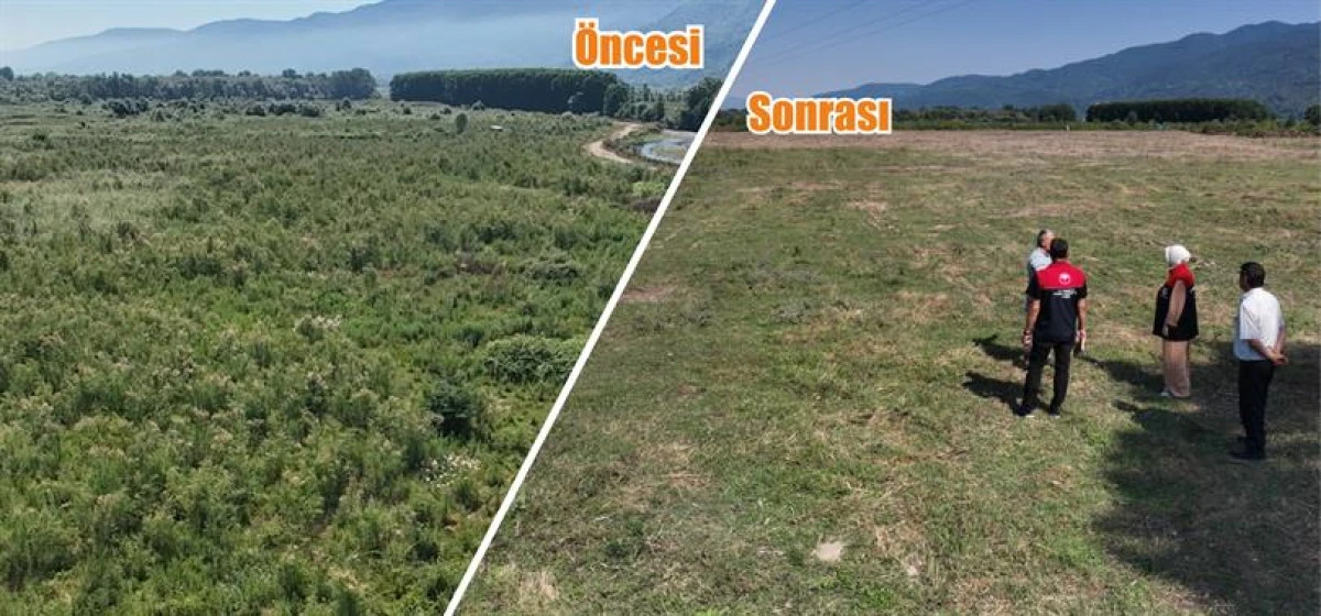 D&Uuml;ZCE'DE 400 D&Ouml;N&Uuml;ML&Uuml;K MERADA ISLAH &Ccedil;ALIŞMASI TAMAMLANDI:
