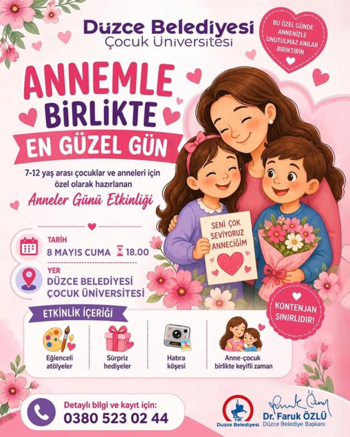 D&uuml;zce&rsquo;de Anneler G&uuml;n&uuml;&rsquo;ne &Ouml;zel Anlamlı Etkinlik