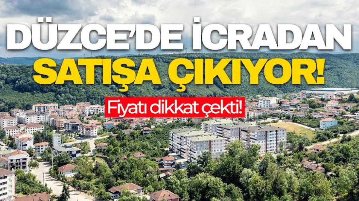 D&uuml;zce'de arsa hissesi icradan satılacak